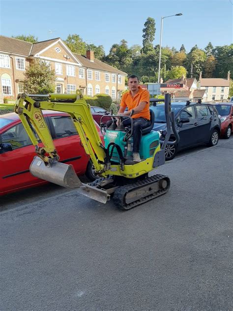 micro digger hire hereford